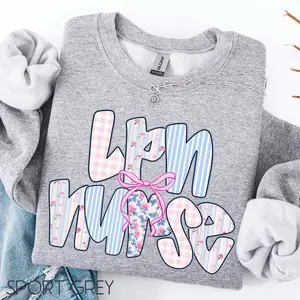 LPN Nurse T-Shirt / Sweatshirt & Hoodie, Licensed Practical Nurse Gift, LPN Nurse , Gift For LPN, Lpn Nurse Crewneck Clothes Sleeve