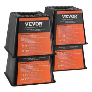 【Summervibes】VEVOR Trailer Jack Block, Various specifications, RV Leveling Block, High-quality Polypropylene RV Camper Stabilizer Blocks, RV Travel Accessories Use for Any Tongue Jack, Post, Foot, 5th Wheels
