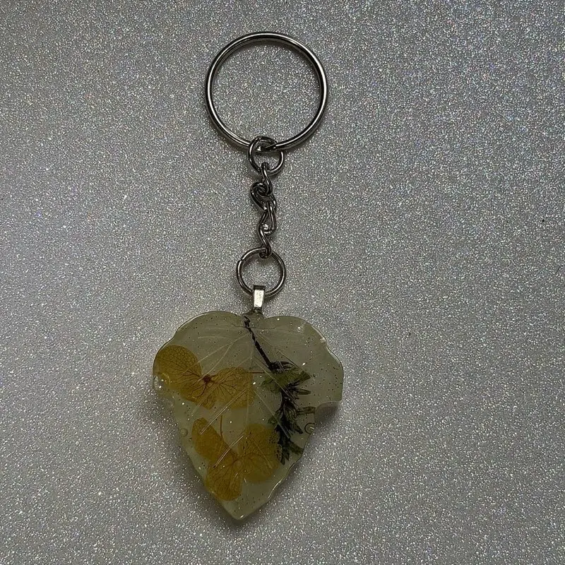 Leaf Keychain