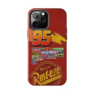 LIGHTNING MCQUEEN SPECIAL EDITION CARS Phone Case Compatible with iPhone 17 16 15Pro, 14, 13, 12, 11, 8, XR Mini, Pro Max, Plus & SAMSUNG GALAXY 21 S22 S23 S24 25 ULTRA PLUS Accessories Protection unisex