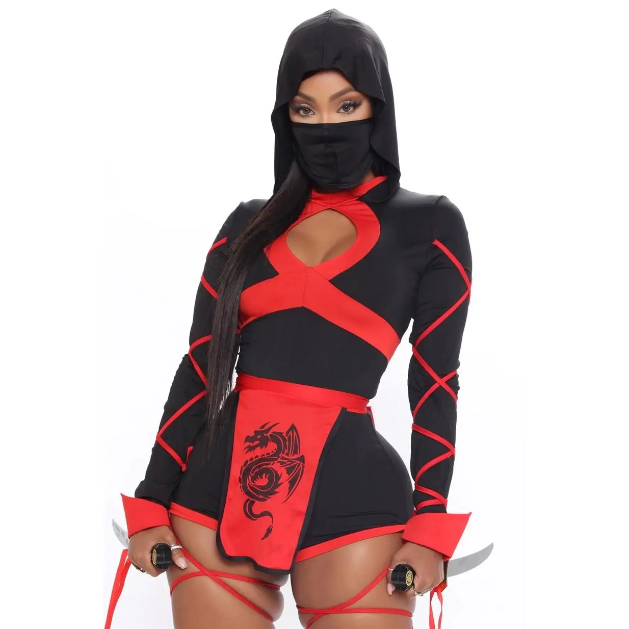 Ninja Warrior 3-Piece Costume