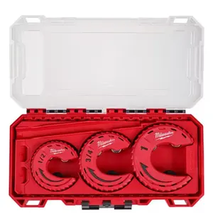 Milwaukee Close Quarters Tubing Cutter Set (3-Piece) 48-22-4267 Milwaukee Close Quarters Tubing Cutter Set (3-Piece) 48-22-4267