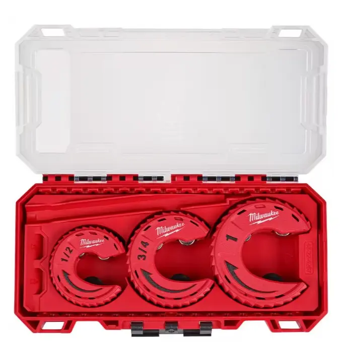 Milwaukee 3-Piece Close Quarters Tubing Cutter Set, Compact Cutting Tool Built for Tight Space Cuts, Model 48-22-4267