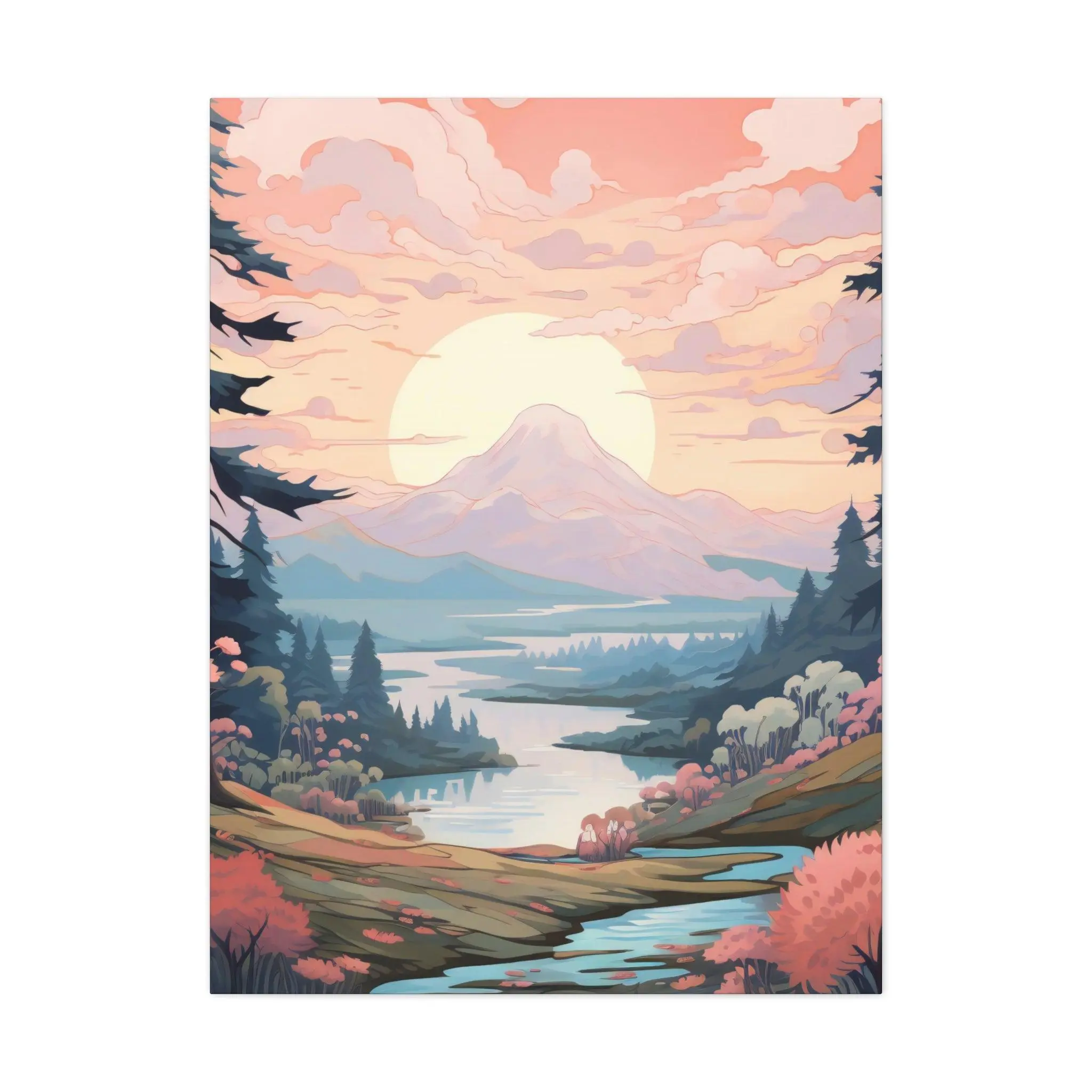 Gentle Morning: Canvas Gallery Wraps