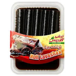 GOALDEES Roll Lavashak Pomegranate Juicy Sour Fruit Leather Persian Snack Middle Eastern Halal Bold Flavor Timeless Tradition (1 Pack, 250, Gram)