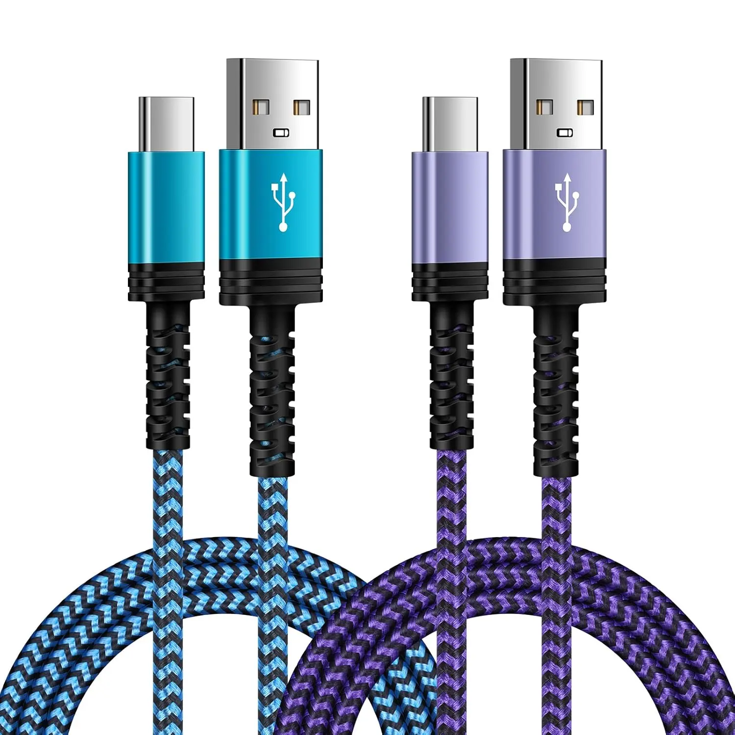 USB Type C Charger ,[2-Pack 6FT]Android Charger  USB C Fast   Cord for  Galaxy S24/A54/A34/A14/S23Ultra/S21 FE,Z Fold 5/4,Z Flip 5/4; Pixel 8Pro/8/7Pro/7/6a/6 Pro/5