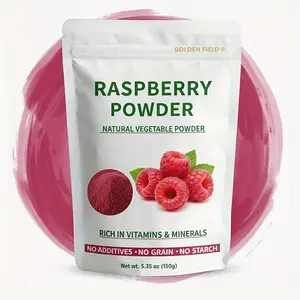 Raspberry Powder 5.5oz, Premium Red Berry Powder, Freeze Dried for Smoothies, Yogurt Topping, Baking