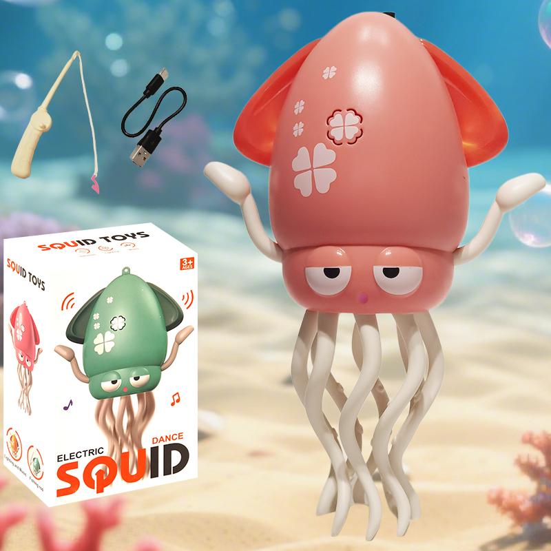 Dancing Octopus Toy for Kids – Light-Up Musical Crawling Toy with Fun Movements, Bright LED Lights, Sensory Development – Safe & Durable Gift for Toddlers, Boys & Girls Ages 3+ Interactive Baby