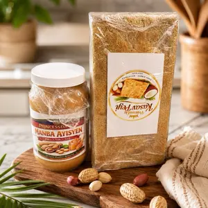 2 pack kasav dous kokoye  ak manba lakay