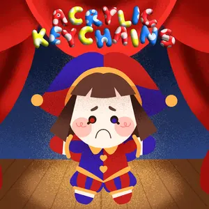 Cookie Jester - Acrylic Keychain