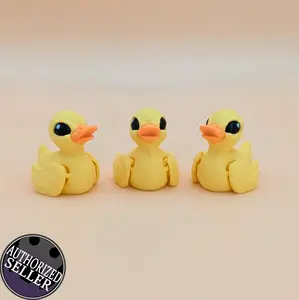 Tiny Duck Flexible Miniature Figurine