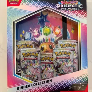 Pokemon Prismatic Evolutions Binder Collection - SV: Prismatic Evolutions