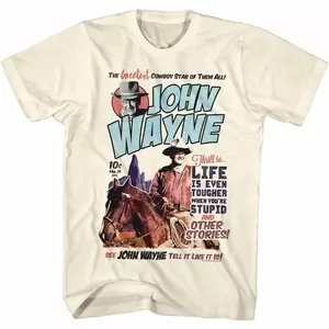 John Wayne The Greatest Natural Adult T-Shirt