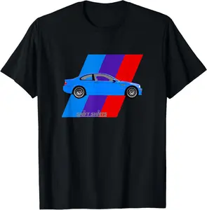 Cotton Graphic Tees Streetwear LSB - E46 M3 Inspired T-Shirt