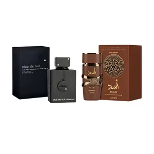 Armaf CDN Intense EDT 3.6FL.OZ & Lattafa Asad Bourbon EDP 3.4FL.OZ