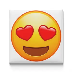 Smiling Face With Heart-Eyes Emoji Magnet