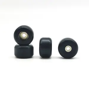 4pcs Finger Skateboard Wheels 7.9mmx5mm, Inner Bearings, Unisex Toy Parts, Ideal for DIY Projects & Creative Play, Durable Design