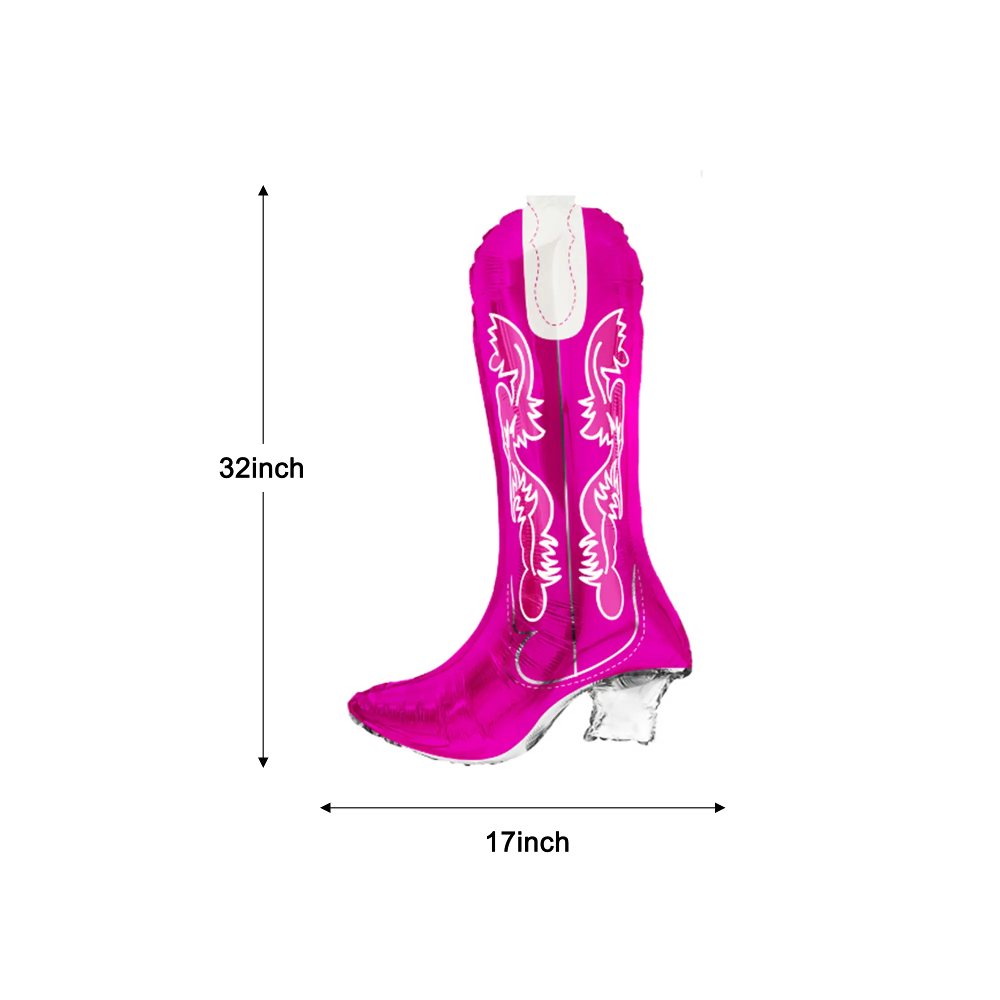 Western Cowboy Boot Balloon
