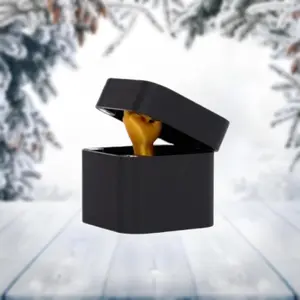 Adult Prank Gift Box, Funny Joke Present, Christmas Exchange Gift, Holiday Gift Exchange, Plastic Finger Inside, Perfect for Friends, Humorous Surprise