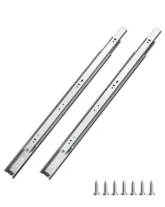 VEVOR Drawer Cabinet Slides Side Mount 20 inch 10 Pairs 100 LB Load Replacement
