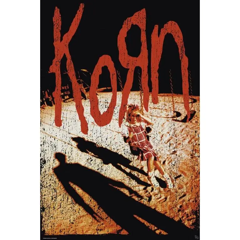 [UNFRAMED POSTER] Korn - Swing - Music Poster
