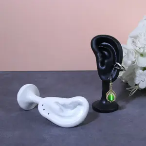 1 Piece，Simulated Ear Jewelry Display Stand, and Earring Organizer, Ear Studs Clip Holder, Makeup Table Prop