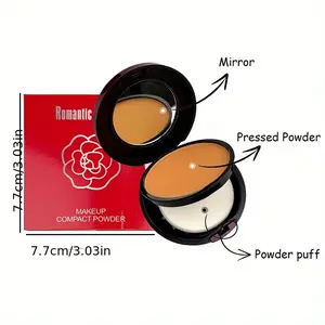 Pack Bronze Contour Powder Natural Bronzer, Cosmetics Bronzer, Concealer & Oil Control Makeup, Waterproof & Sweat-Resistant Long-Lasting, 6 Shades Available, Matte Finish Natural Look, Daily Makeup, Sleek Packaging, Smooth Texture, Beauty Product