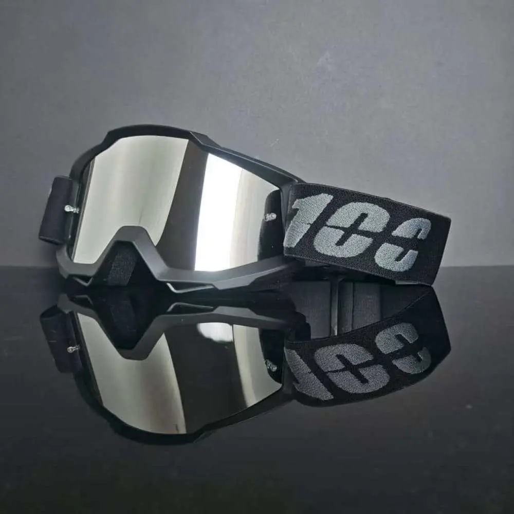 100% Mens Motocross Goggles HD Mirrored Motorcycles Glasses Dustproof MX Dirt Bike Goggles Riding Sunglasses Windproof Ski Goggles