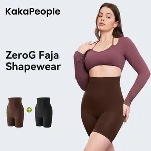[KakaPeople ZeroG Faja Shapewear]  Women's Tummy Control Butt-Lifting Shapewear, Sexy and Comfortable High-Waist Body Sculpting Garment Womenswear Compression