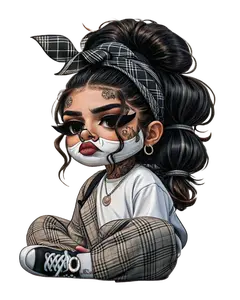 Chicano Style Gangsheet | DTF Heat Transfers