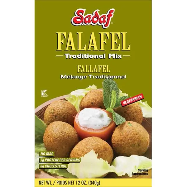 Sadaf Traditional Falafel Mix 12 oz (340g) - Classic Middle Eastern Dish
