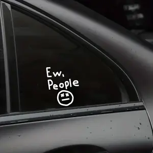Ew People Meme Sticker Funny Vinyl Decal Sarcastic Humor Design for Laptop Water Bottle Car Tumbler Gift Idea