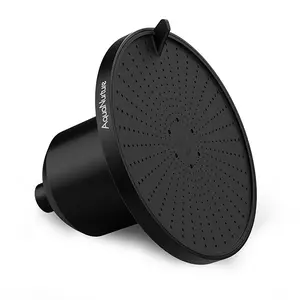 AquaNurture Filtered Shower Head for Hair & Skin Chlorine Removal High Pressure Spa Shower Ultra-Fine Dual Filtration KDF-55 & Calcium Sulfite 3 Spray Modes
