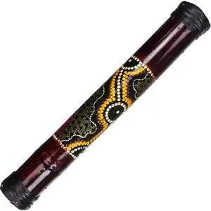 Brown Painted Rainstick - Small