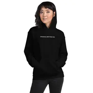 Unlock a better you "Unisex Hoodie" Athletic Fabric