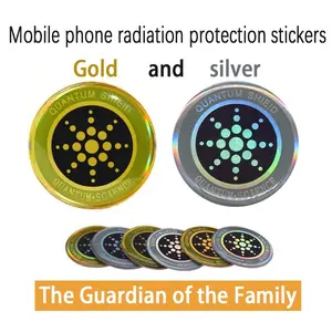 Sunflower Anti-Radiation Protective Stickers, 2pcs/4pcs/6pcs Phone Radiation Protection, Battery Radiation Prevention, Mobile Phone Accessories, Protector, Smartphone, Aesthetic, Cellphone