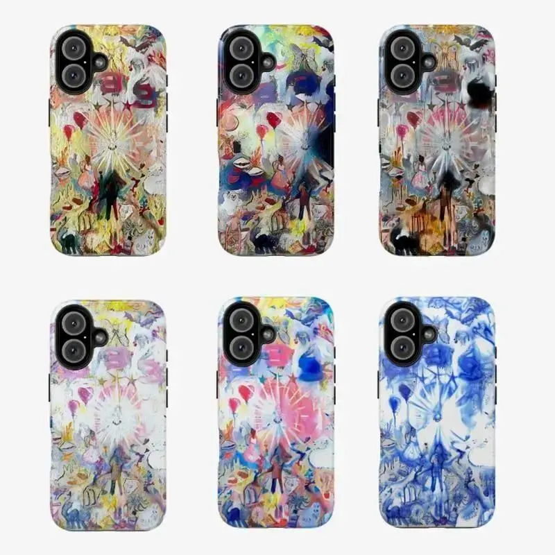 Drain Gang Bladee 333 Phone Case, Experimental Rap Streetwear Cover, Compatible with iPhone 11-17 Pro Max/Plus and Samsung Galaxy S23-25