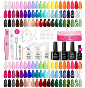 Beetles Manicure All-Season 60colors Gel Nail Polish Set【Base & Top Coat&Color Gel&Manicure Tool】DIY Nails at home Gift for girl Gift for woman gel x nails  Cutics Cosmetic  Mother's Day gift Spring Nail Taste of Spring Summer Nail Vacation Nail