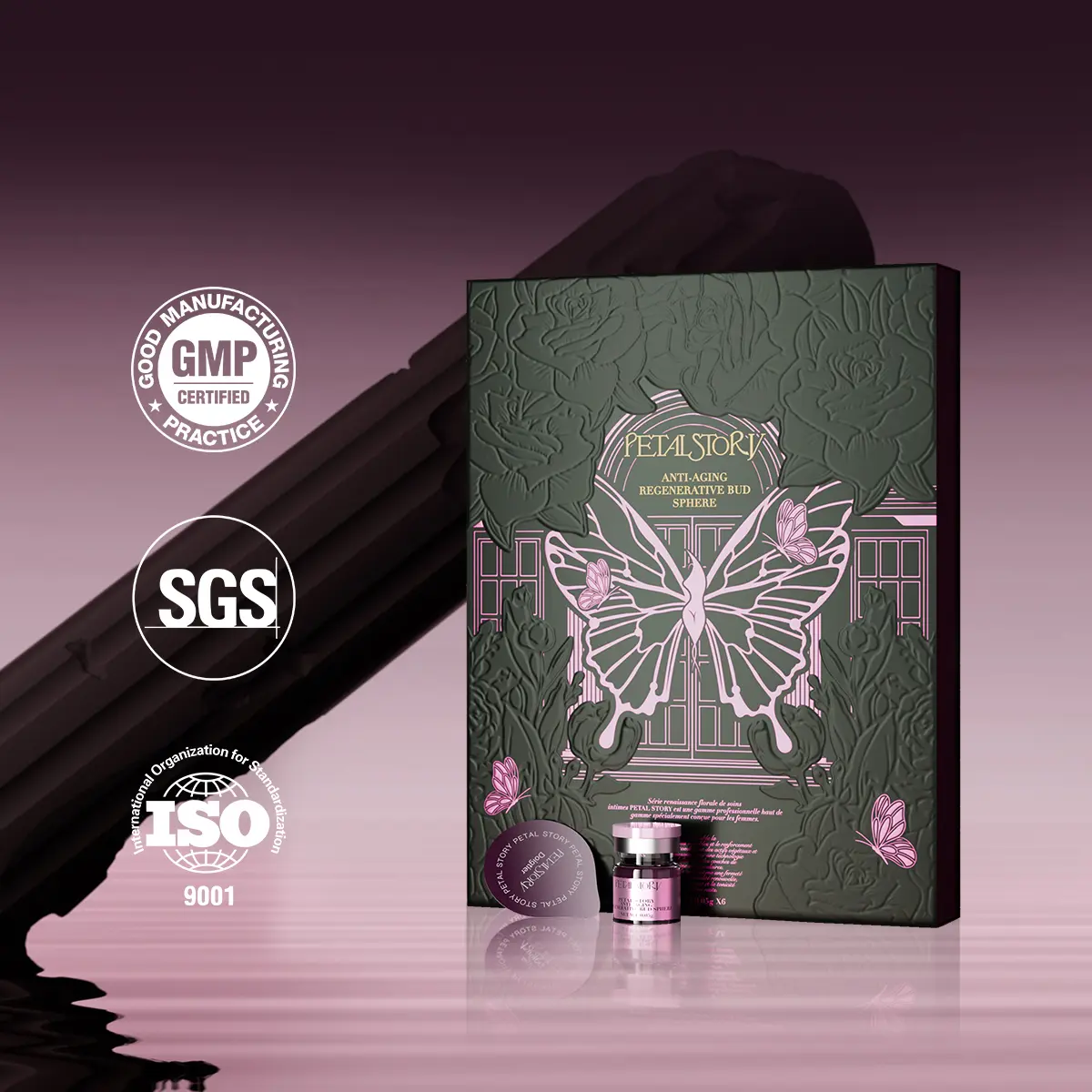 [Petal Story] Intimate Care Suppositories Bud Sphere Soothing Comfort pH Balancing Feminine Hygiene Products Yoni Wash Nourishing Gentle feminine hygiene products