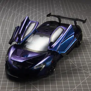 High-Performance Alloy Car Model 1:24 Scale Realistic Racing Toy, Boy Collection Display Piece, Birthday Valentine Gift
