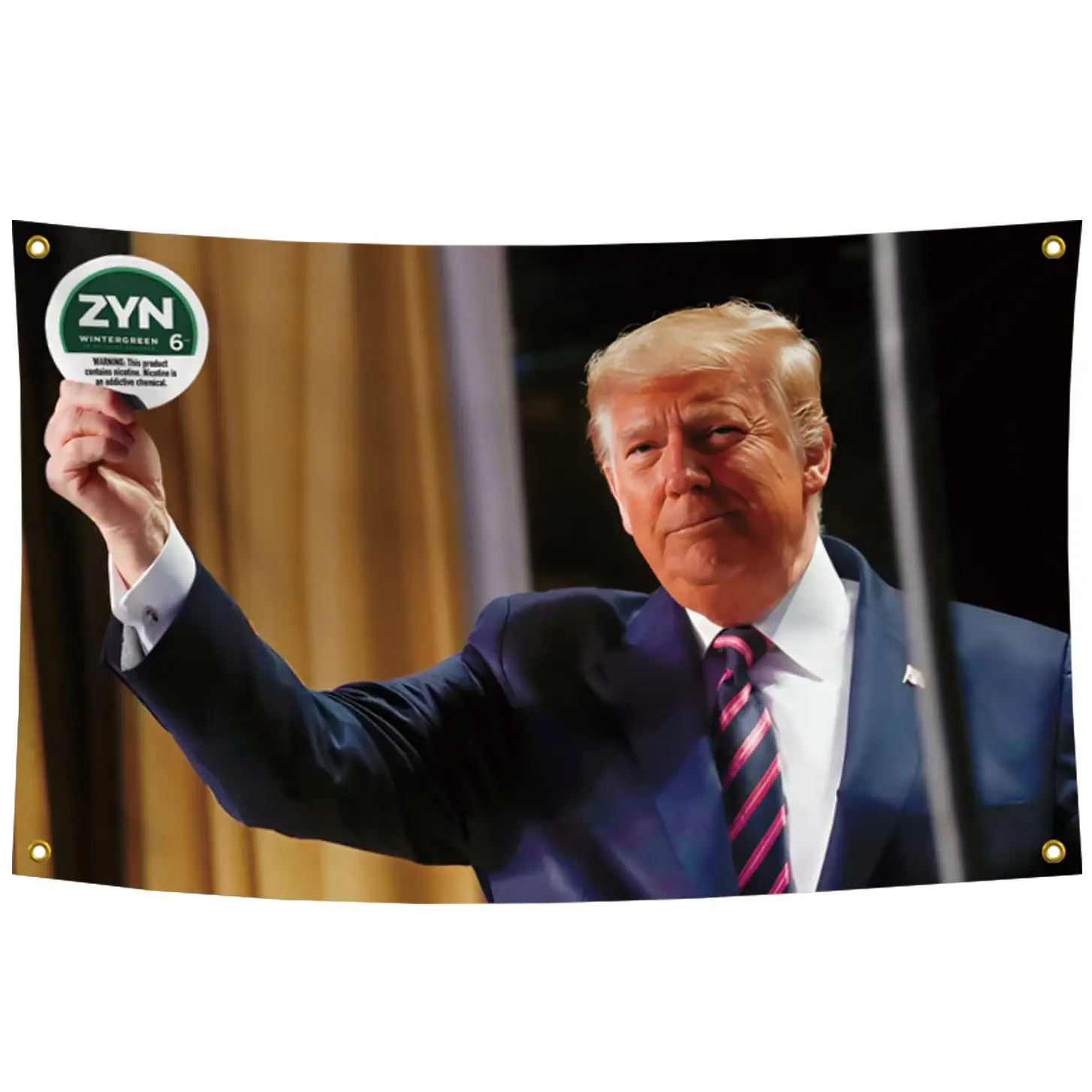 Donald Trump ZYNs Flag 3x5 Ft Tapestry Decor