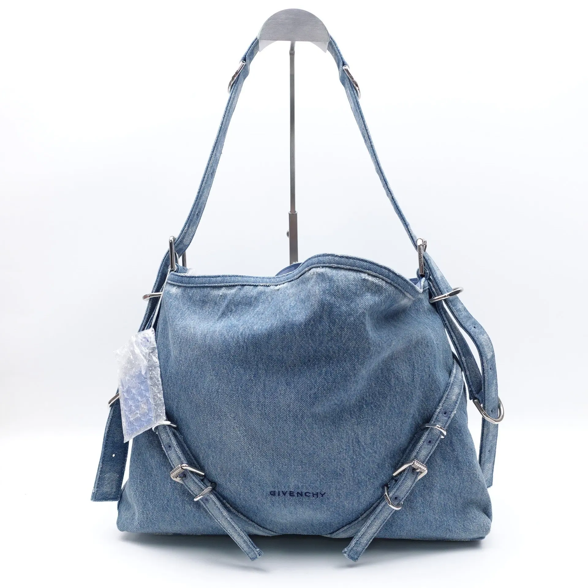 Pre-owned GIVENCHY denim Tote Bag Blue T10423825