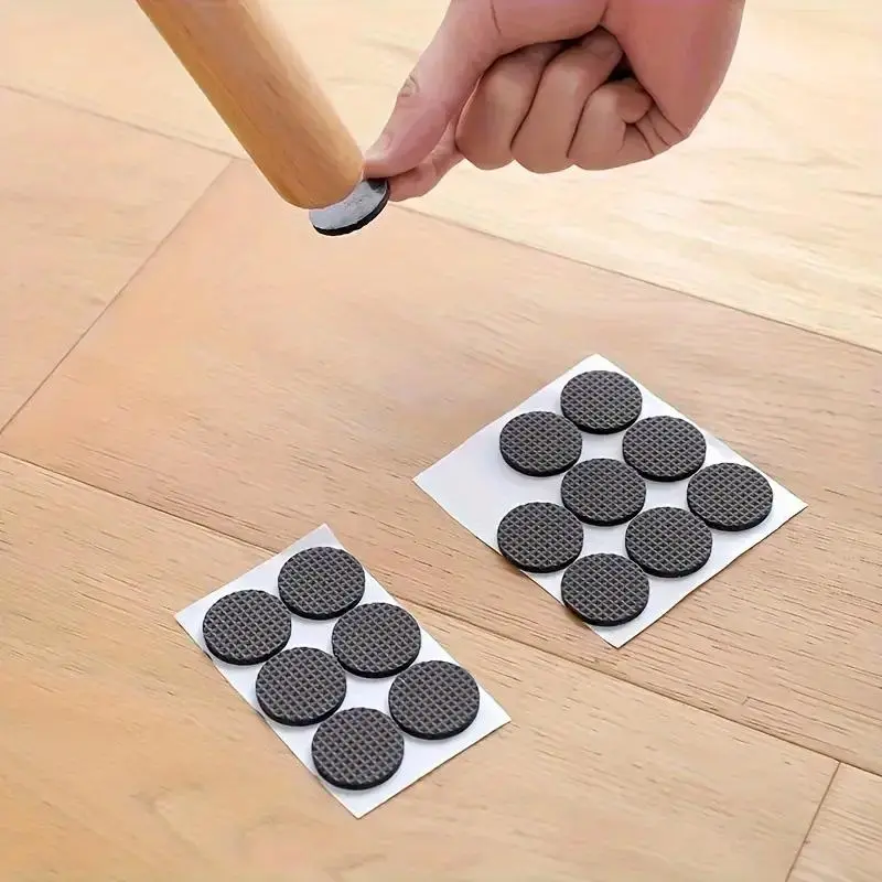 Self Adhesive Furniture Foot Pad, Anti-slip Rubber Furniture Foot Sticker, Floor Protector for Home Office, Floor Protection