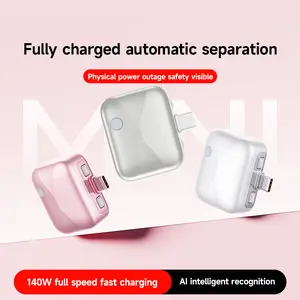 Type C Fully-Charged Auto Disconnect For Battery Guard,Phone Smart Detection and Automatic Power-off For Safe Overnight Charge,Suitable For Various Electronic Devices