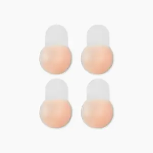 Cider 2 PAIRS REUSABLE ADHESIVE PUSH UP NIPPLE COVER Sticky Bra Pads Cider 2 PAIRS REUSABLE ADHESIVE PUSH UP NIPPLE COVER Sticky Bra Pads