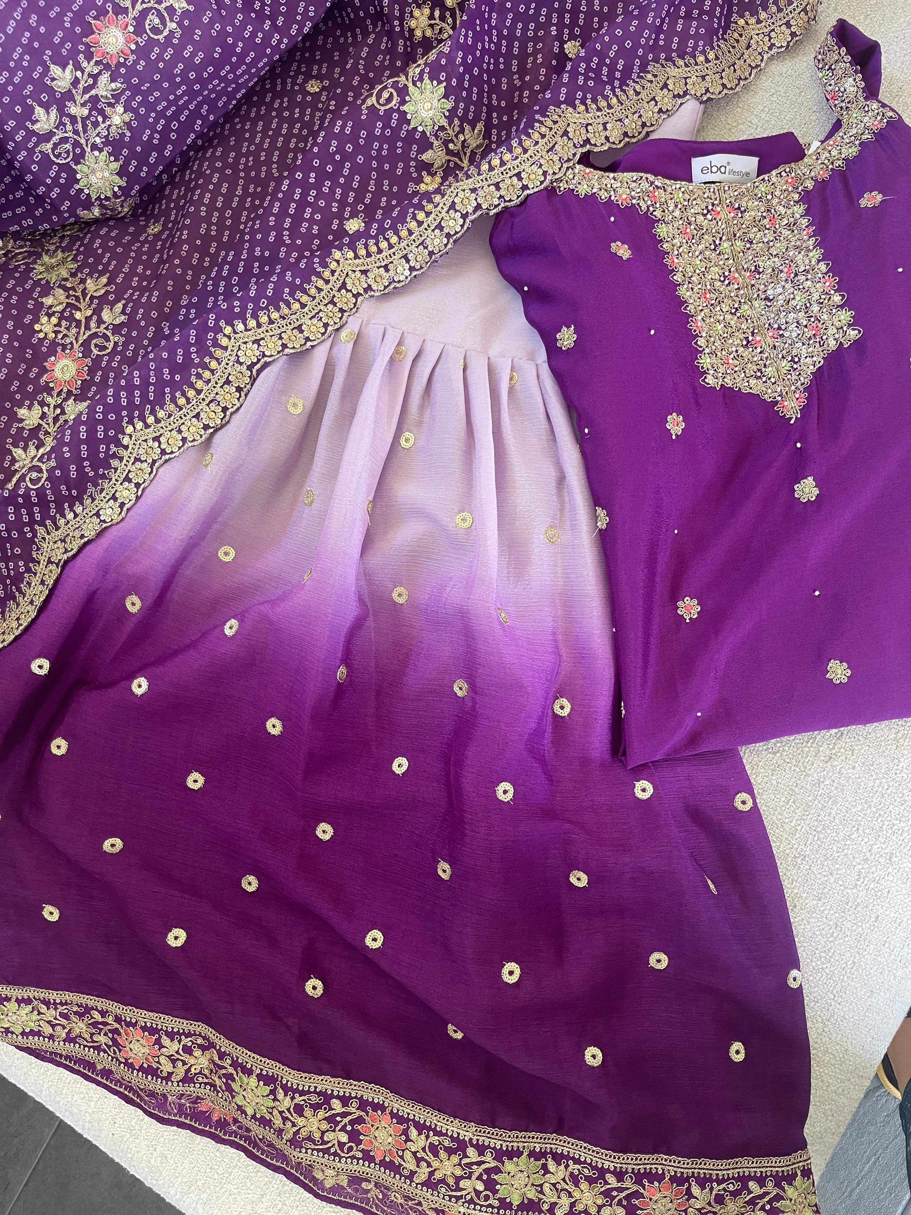 NEETA Ombré Gharara