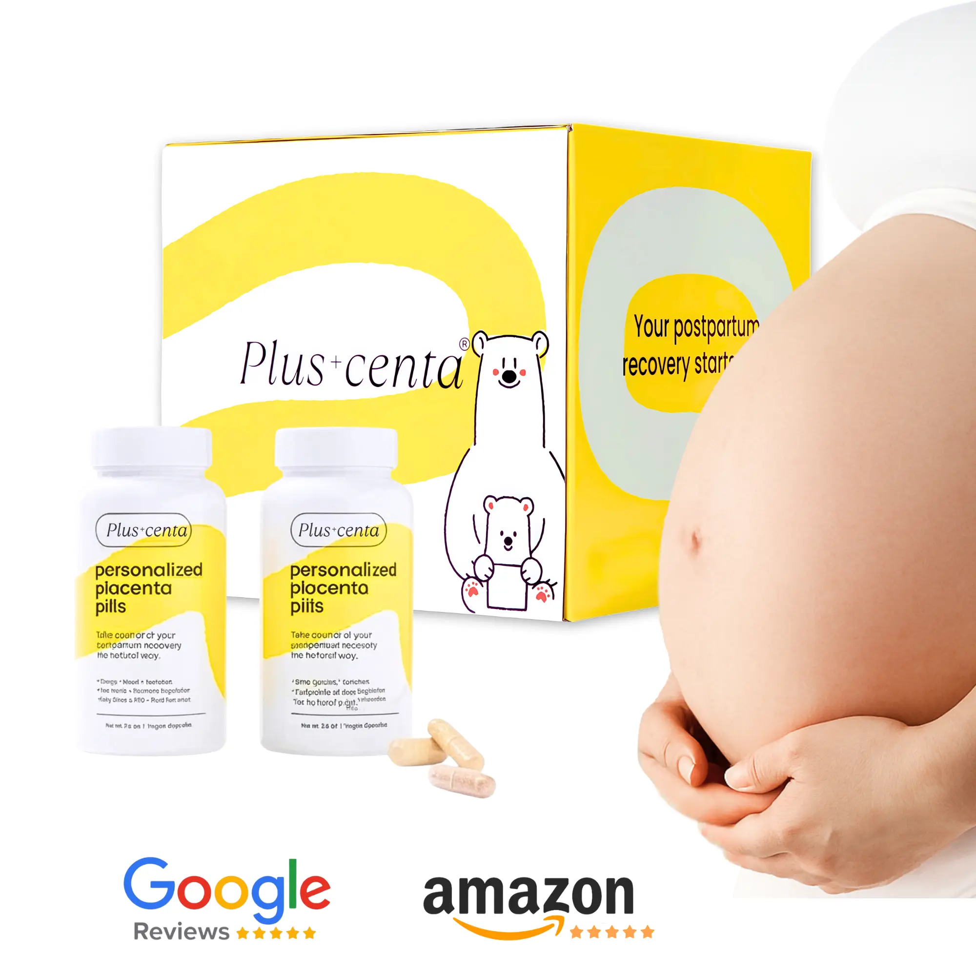 Postpartum Hospital Kit for Moms | 8-Piece Personal Care Essentials & Recovery Set