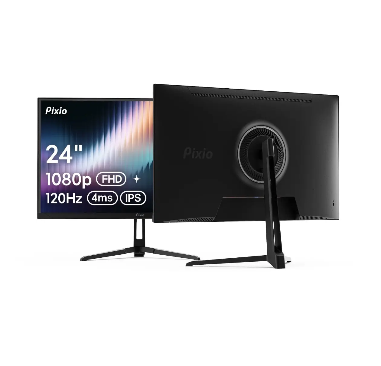 ￼ Pixio PX248 Wave 24 inch 200Hz Refresh Rate FHD 1080p Resolution Fast IPS Panel 1ms GTG