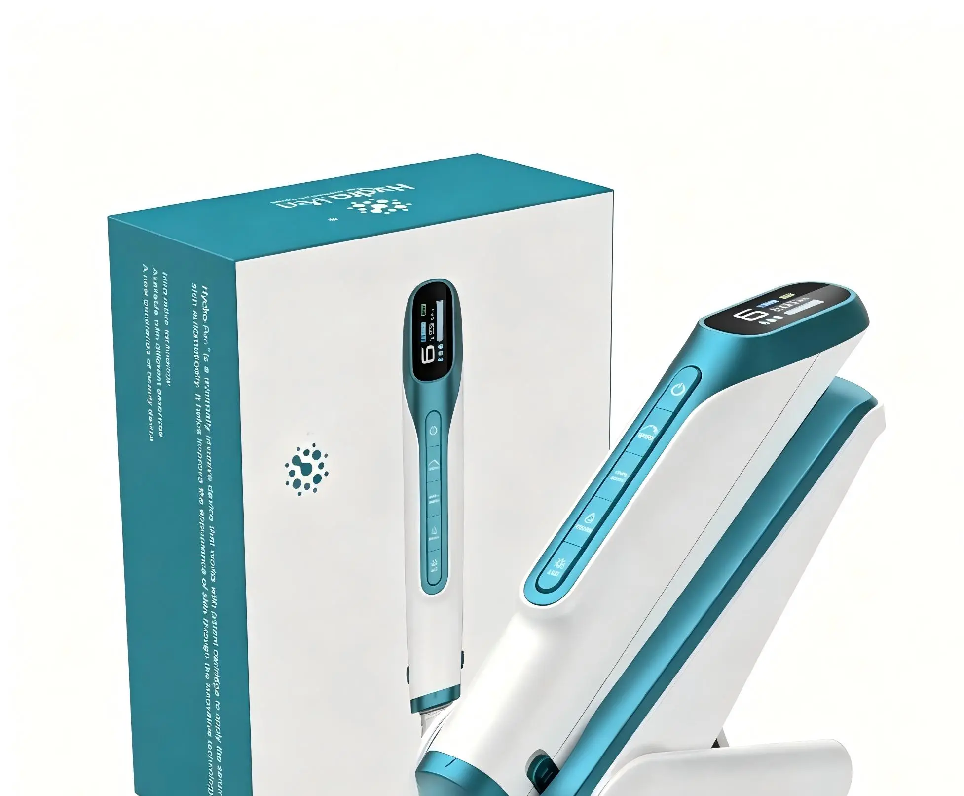 To H6 Nano Beauty Unisex Skin Aesthetics Force Device with Smart LED Touch Screen for Collagen Boost & Skin Renewal Fades Scars Hyperpigmentation