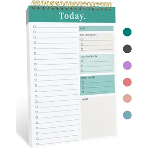 To Do List Notebook for Work with 52 Sheets Undated Daily Planner for Enhanced Productivity and Goal Achievement Green
